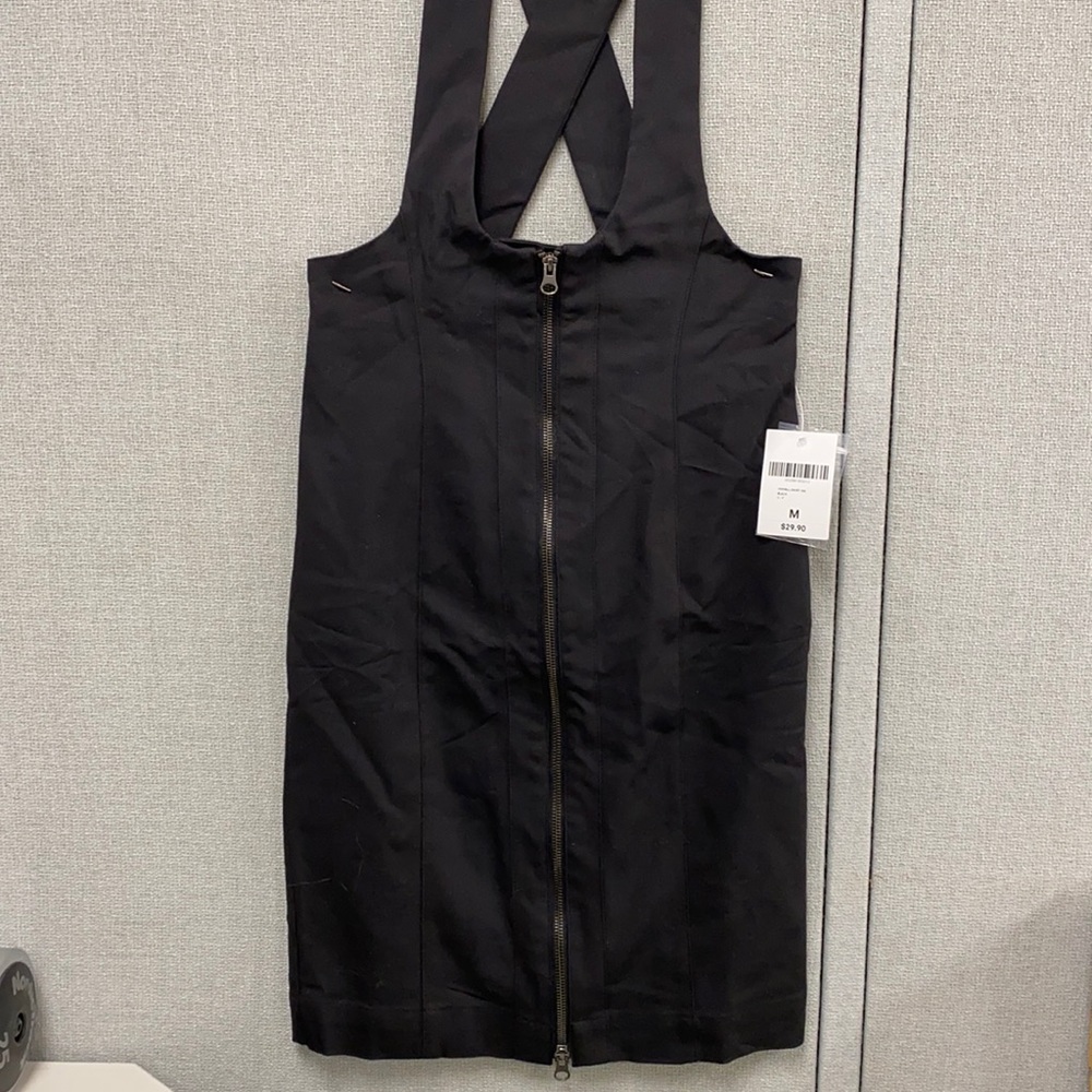 Overall pencil skirt